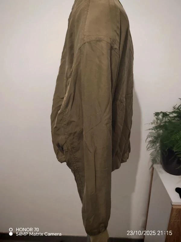 Bombers soltos em seda vintage – photo 13